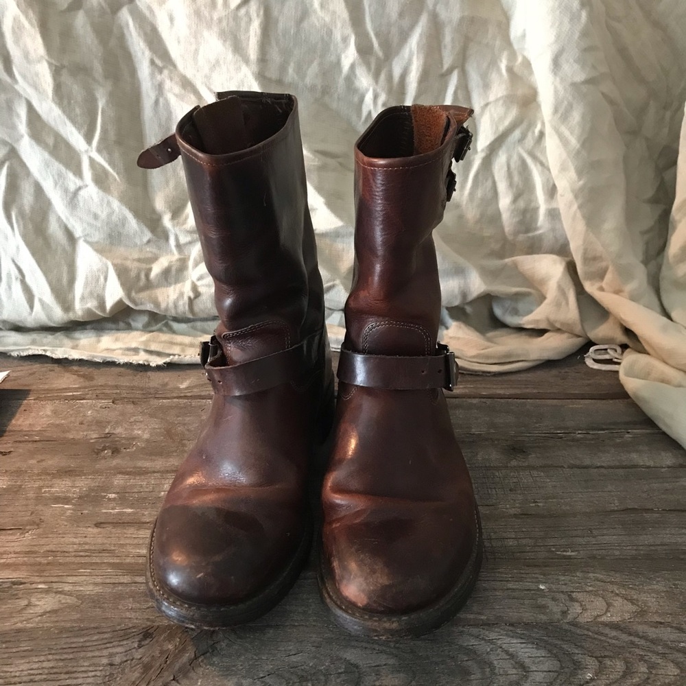 Frye Brown Leather Boots